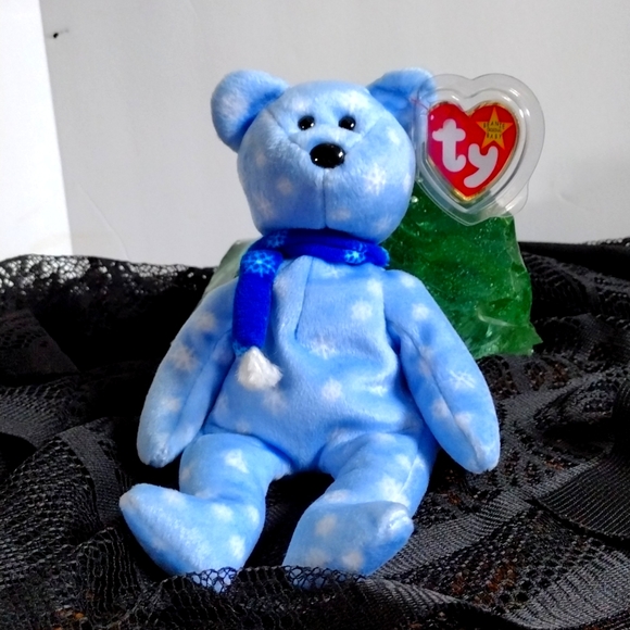 Ty Beanie Baby 1999 Holiday Teddy - Picture 1 of 4